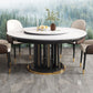 Modern Round Dining Table Sintered Stone Dinner Table for Dining Room Clearhalo 'Dining Tables & Seating' 'Dining Tables' 'dining_table' 'furn' 'furn_dining_table' 'Furniture' 'Kitchen & Dining Furniture' 1200x1200_e03befef-fd02-4105-b0ed-b39c1403be66