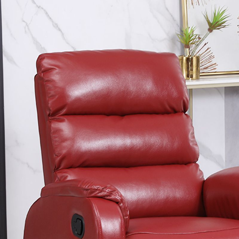 Sedia reclinabile contemporanea in metallo a colori solidi rocchetto per bilancini manuale-push botton