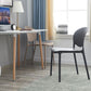 Plastic Indoor Chair 32''H Open Back Dining Side Chair for Restaurant Bedroom Clearhalo ' kitchen&dining_furn' 'Dining Chairs' 'Dining Tables & Seating' 'dining_chair' 'furn' 'furn_dining_chair' 'Furniture' 'furniture_dining_chair' 'Kitchen & Dining Furniture' 'kitchen' 1200x1200_e03f8208-3d5a-4350-a14b-d4bd7d4f6a0d