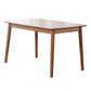Rectangle Balata Wood Table Modern Dining Table with 4 Legs for Restaurant Clearhalo ' dining_table' 'Dining Tables & Seating' 'Dining Tables' 'furn' 'furn_dining_table' 'Furniture' 'furniture_dining_table' 'Kitchen & Dining Furniture' 'kitchen&dining_furn' 'kitchen' 'kitchen_dining_table' 1200x1200_e03ff3a5-8b61-4723-9e37-6f4aa345d0da