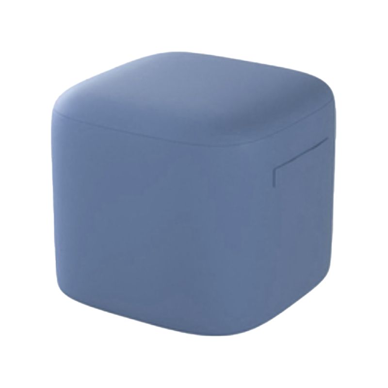 Orange Modern Pouf Square Stain Resistant Pouf for Home Decor Clearhalo 'furn' 'furn_ottomans_poufs' 'Furniture' 'Living Room Furniture' 'Ottomans & Poufs' 'ottomans_poufs' 1200x1200_e040966a-86db-40cc-9146-cb421d33a043