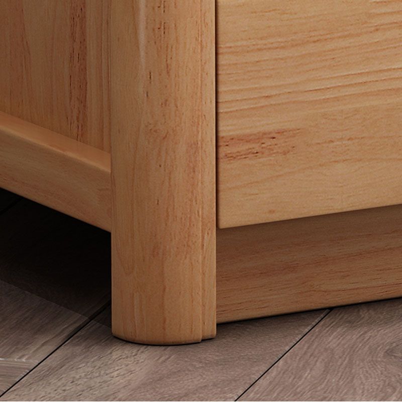 Solid Wood 2 Drawer Modern Night Table Drawer Storage Bed Nightstand Clearhalo 'Bedroom Furniture' 'furn' 'furn_night_stand' 'Furniture' 'night_stand' 'Nightstands' 1200x1200_e041ecf8-de06-4456-82e1-57200b5b7f1f