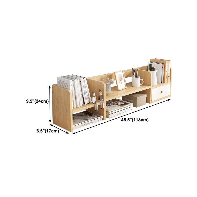 Modern Style Bookcase in Brown Color Wood Bookshelf for Office Clearhalo 'Bookcases' 'furn' 'furn_bookcases' 'Furniture' 'Office Furniture' 1200x1200_e042383e-0999-41d8-beb8-cf019569b8b2