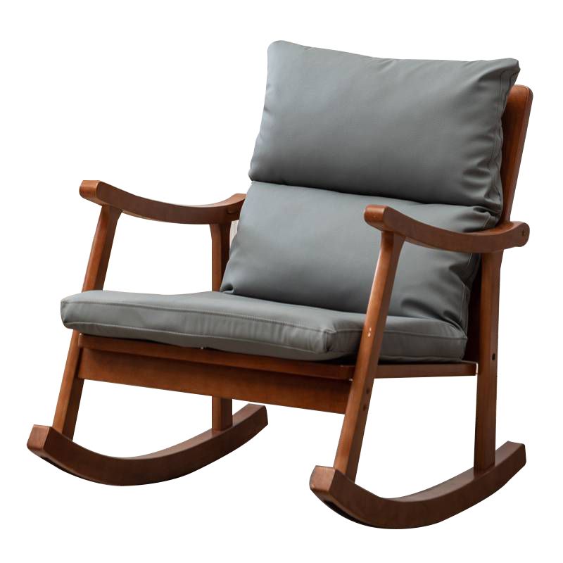 Chaise à bascule du canapé moderne du milieu du siècle chaise à bascule paresseuse pour la maison