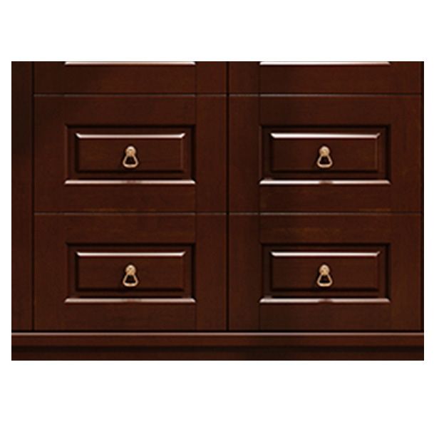 Rubberwood Cabinet with Drawers French Country Wardrobe for Home Clearhalo 'Armoires & Wardrobes' 'armoires_wardrobes' 'Bedroom Furniture' 'furn' 'furn_armoires_wardrobes' 'Furniture' 1200x1200_e044ae13-21b1-4441-832d-277ff77a9bb4