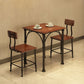Industrial Style Solid Wood Dining Table Brown Square Table with 4 Legs for Dinning Room Clearhalo ' dining_table' 'Dining Tables & Seating' 'Dining Tables' 'furn' 'furn_dining_table' 'Furniture' 'furniture_dining_table' 'Kitchen & Dining Furniture' 'kitchen&dining_furn' 'kitchen' 'kitchen_dining_table' 1200x1200_e049f1c0-9a43-4e42-a1f7-49fe2e042022