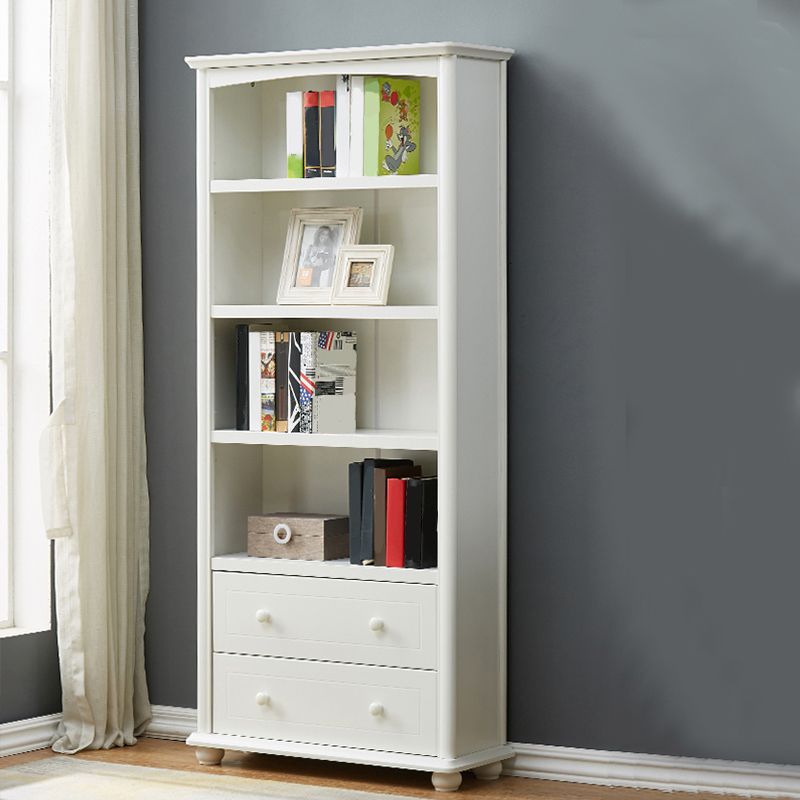 Modern Style Bookcase Engineer Wood Closed Back Bookshelf for Home Office Clearhalo 'Bookcases' 'furn' 'furn_bookcases' 'Furniture' 'Office Furniture' 1200x1200_e04ef360-f206-4e7f-8ea5-f895e11c9b87