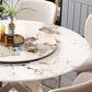Stone Top Dining Table Round Contemporary Table with Pedestal Base without Turntable Clearhalo ' dining_table' 'Dining Tables & Seating' 'Dining Tables' 'furn' 'furn_dining_table' 'Furniture' 'furniture_dining_table' 'Kitchen & Dining Furniture' 'kitchen&dining_furn' 'kitchen' 'kitchen_dining_table' 1200x1200_e05499cc-8775-40a1-ac80-77ee2731e565