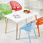 Scandinavian Armless Dining Chairs Plastic Stackable Dining Side Chairs (Set of 4) Clearhalo ' kitchen&dining_furn' 'Dining Chairs' 'Dining Tables & Seating' 'dining_chair' 'furn' 'furn_dining_chair' 'Furniture' 'furniture_dining_chair' 'Kitchen & Dining Furniture' 'kitchen' 1200x1200_e0563ada-530a-465e-a89f-363080f2eb8c