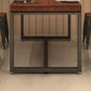Solid Wood Dining Table Industrial Dining Table with Black Frame Clearhalo 'Dining Tables & Seating' 'Dining Tables' 'dining_table' 'furn' 'furn_dining_table' 'Furniture' 'furniture_dining_table' 'Kitchen & Dining Furniture' 'kitchen' 'kitchen_dining_table' 1200x1200_e05651e9-f7ab-480d-8fee-c78e41fc6c64