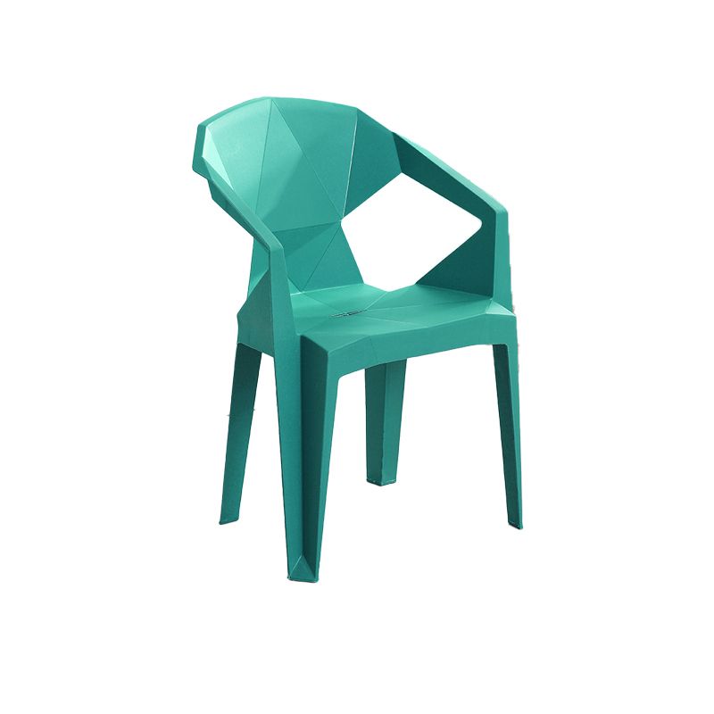 Modern Outdoor Dining Arm Chairs Plastic Side Back Patio Dining Armchairs Clearhalo ' kitchen&dining_furn' 'Dining Chairs' 'Dining Tables & Seating' 'dining_chair' 'furn' 'furn_dining_chair' 'Furniture' 'furniture_dining_chair' 'Kitchen & Dining Furniture' 'kitchen' 1200x1200_e05a4f0d-5e97-4b67-8adf-644236cae63a