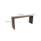 Modern Solid Wood Indoor Rectangle Double pedestal Bar Dining Table Clearhalo 'Bar Furniture' 'Bar Tables' 'bar_tables' 'furn' 'furn_bar_tables' 'Furniture' 'Kitchen & Dining Furniture' 1200x1200_e05e74dd-b6af-4947-90a5-e478f1586456