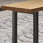 Ensemble de Table de Bar moderne, 1/7 pièces, Table de comptoir rectangulaire en bois de pin pour dépanneur