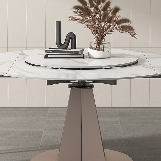 1/2/5/7 Pieces Round Glam Stone Furniture Standard Height Dining Table Set Clearhalo 'Dining Room Sets' 'Dining Tables & Seating' 'dining_room_set' 'furn' 'furn_dining_room_set' 'Furniture' 'furniture_dining_room_set' 'Kitchen & Dining Furniture' 'kitchen&dining_furn' 'kitchen' 1200x1200_e060c190-e088-430a-a81b-ac1422b1a96c