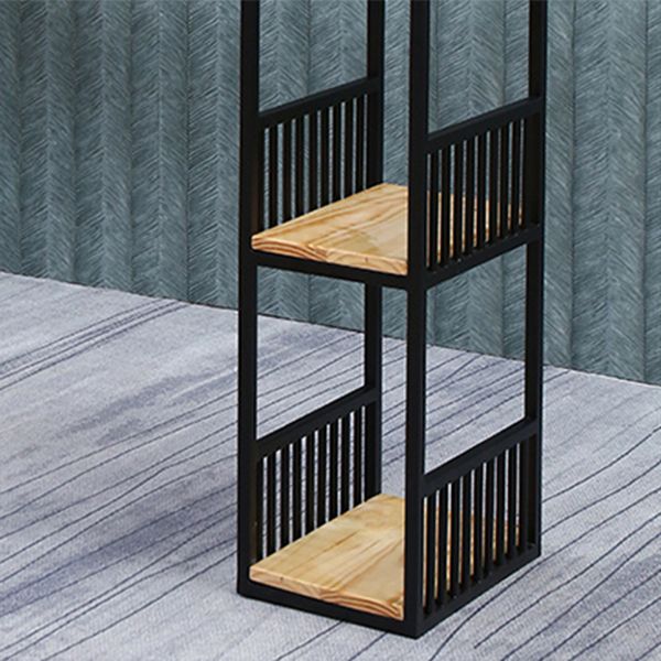 Industrie Bistro Bar Schreibtisch mit Aufbewahrung Wohnzimmer Holz und Metall Bistro Bar Tisch