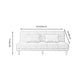 Contemporary Armless Standard Sofa Bed Dual Purpose Sofa for Living Room Clearhalo 'furn' 'furn_sofas' 'Furniture' 'furniture_sofas' 'kitchen' 'kitchen_sofas' 'Living Room Furniture' 'Sofa' 'sofas' 1200x1200_e068371d-627e-4eea-aaae-f2f9fa056450