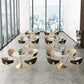 Round Sintered Stone Dining Table Traditional Luxury Tulip Table Clearhalo 'Dining Tables & Seating' 'Dining Tables' 'dining_table' 'furn' 'furn_dining_table' 'Furniture' 'furniture_dining_table' 'Kitchen & Dining Furniture' 'kitchen' 'kitchen_dining_table' 1200x1200_e06a8e90-1cac-48da-8af9-16e472e0a887