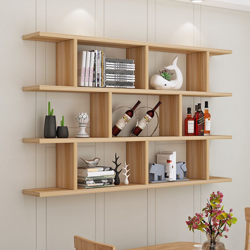 Moderne, wildgebaute Weinflasche Rack hergestellt Holzflaschenregal