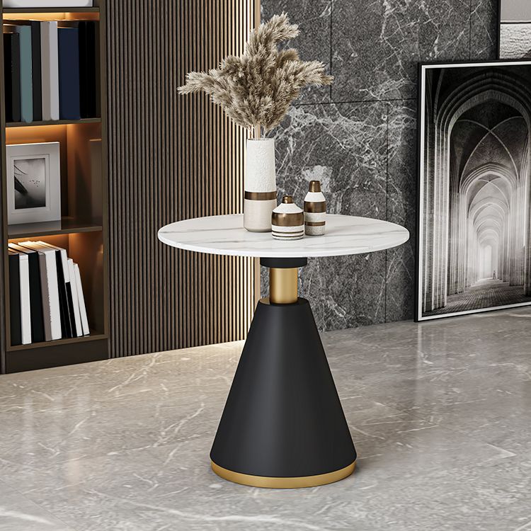 Round Sintered Stone Dining Table Traditional Luxury Pedestal Dining Table Clearhalo ' dining_table' 'Dining Tables & Seating' 'Dining Tables' 'furn' 'furn_dining_table' 'Furniture' 'furniture_dining_table' 'Kitchen & Dining Furniture' 'kitchen&dining_furn' 'kitchen' 'kitchen_dining_table' 1200x1200_e0758803-d972-4b23-9ad5-bf104482d694