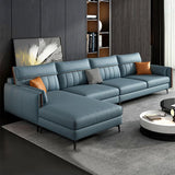 Contemporary Pillow Back Sofa with Recessed Arm for Apartment Clearhalo 'Furniture' 'furniture_sectionals' 'kitchen' 'kitchen_sectionals' 'Living Room Furniture' 'Sectionals' 1200x1200_e07594f8-64c0-44e1-86ab-d55901457529