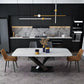 Industrial Kitchen Standard Dining Table Sintered Stone Dining Table with Pedestal Base Clearhalo ' dining_table' 'Dining Tables & Seating' 'Dining Tables' 'furn' 'furn_dining_table' 'Furniture' 'furniture_dining_table' 'Kitchen & Dining Furniture' 'kitchen&dining_furn' 'kitchen' 'kitchen_dining_table' 1200x1200_e078546b-8ebc-46cf-bbbb-7c16397bf5b2