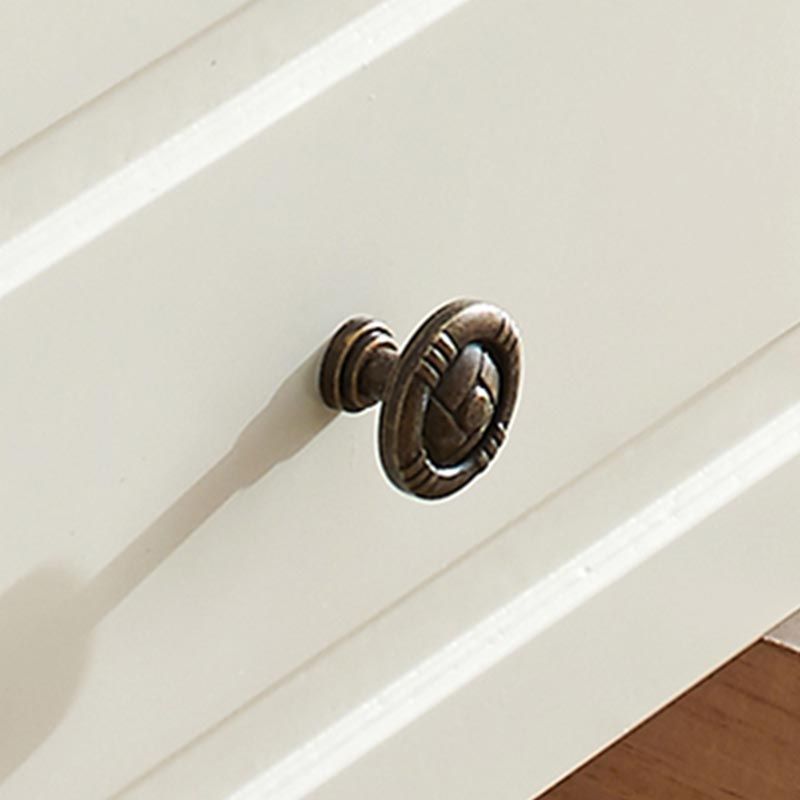 Kleiderschrank im Küstenstil Gummiholz ​​und technische Holzgarderobeschrank