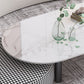 Glam 3 Legs Cocktail Table Oval Coffee Cocktail Table for Living Room Clearhalo 'Coffee & Accent Tables' 'Coffee Tables' 'coffee_tables' 'furn' 'furn_coffee_tables' 'Furniture' 'Living Room Furniture' 1200x1200_e07dc4a1-2cb8-4360-a951-1dcc4c5a65f6