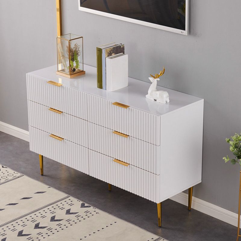 Classic Glam Storage Chest Manufactured Wood Dresser with 2/3/4/5/6 Drawers Clearhalo 'Bedroom Furniture' 'Dressers & Chests' 'dressers_chests' 'furn' 'furn_dressers_chests' 'Furniture' 1200x1200_e0825786-a7a9-44f6-a08e-c31559019479