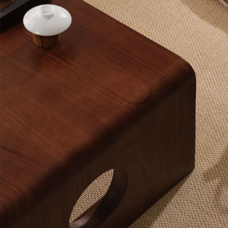 Rectangular Abstract Base Design Nordic Style Coffee Table Made of Solid Wood Clearhalo 'Coffee & Accent Tables' 'Coffee Tables' 'coffee_tables' 'furn' 'furn_coffee_tables' 'Furniture' 'Living Room Furniture' 1200x1200_e0837ada-48d6-415b-88f2-d719e26b5a82