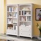 Closed Back Modern Bookcase Standard White Wooden Bookshelf with Shelves Clearhalo 'Bookcases' 'furn' 'furn_bookcases' 'Furniture' 'Office Furniture' 1200x1200_e08b3a59-0cae-45a9-82e5-cc40cbd7e43d