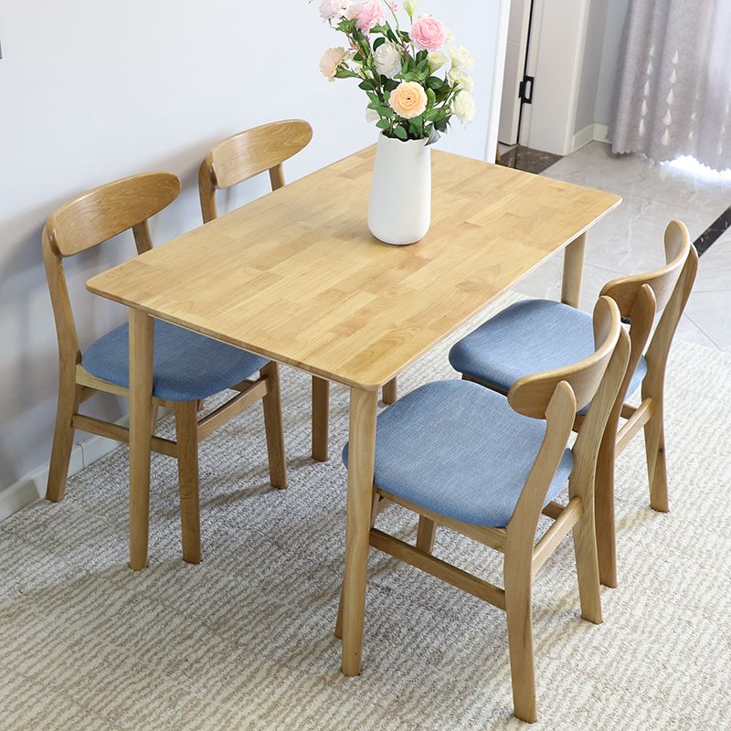 Contemporary Style Wood Side Dining Chairs Open Back Dining Armless Chairs Clearhalo ' kitchen&dining_furn' 'Dining Chairs' 'Dining Tables & Seating' 'dining_chair' 'furn' 'furn_dining_chair' 'Furniture' 'furniture_dining_chair' 'Kitchen & Dining Furniture' 'kitchen' 1200x1200_e08d1ba8-dd78-4cf7-bd16-e6c6972675db
