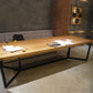 Industrial Rectangle Dining Table Solid Wood Trestle Base Dining Table Clearhalo ' dining_table' 'Dining Tables & Seating' 'Dining Tables' 'furn' 'furn_dining_table' 'Furniture' 'furniture_dining_table' 'Kitchen & Dining Furniture' 'kitchen&dining_furn' 'kitchen' 'kitchen_dining_table' 1200x1200_e0900e83-8a16-443e-bce0-58352fd6bd97