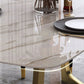 Glam Style 1/4/5/6/7 Pieces Dining Set Sintered Stone Dining Table Set for Dining Areas Clearhalo 'Dining Room Sets' 'Dining Tables & Seating' 'dining_room_set' 'furn' 'furn_dining_room_set' 'Furniture' 'furniture_dining_room_set' 'Kitchen & Dining Furniture' 1200x1200_e09327aa-cf9b-4f9d-941e-72e03241c353