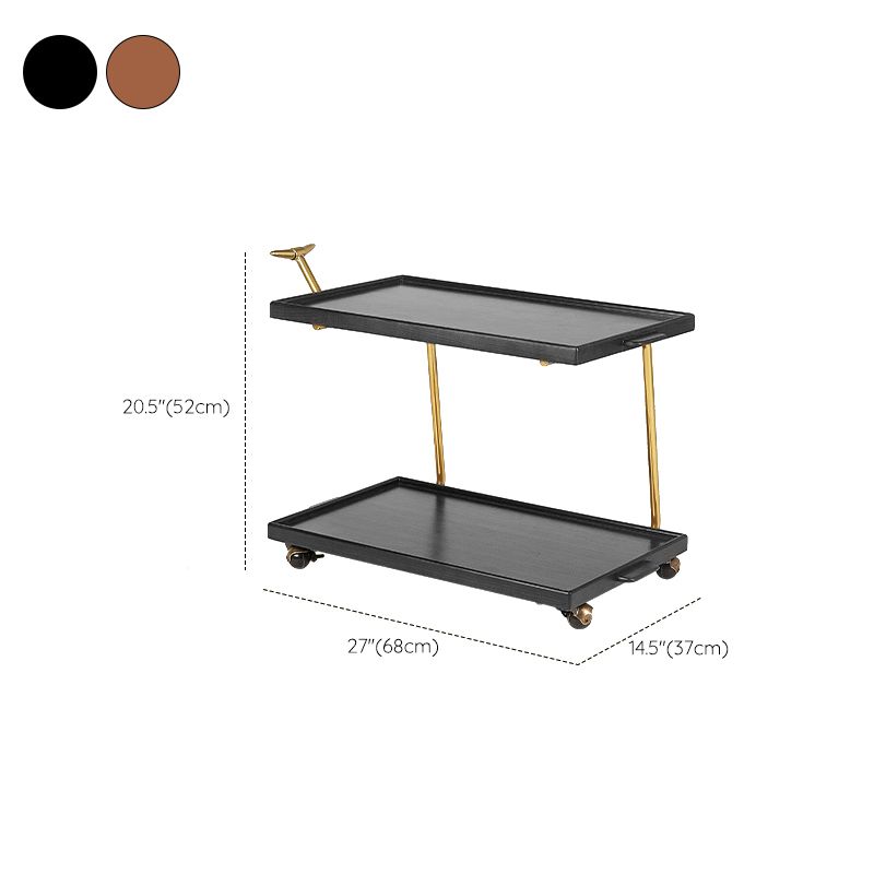 Modernistic End Slide Table Living Room Rectangular with Storage Solid Wood