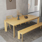 Rectangle Solid Wood Dining Table Modern Style Kitchen Dining Table