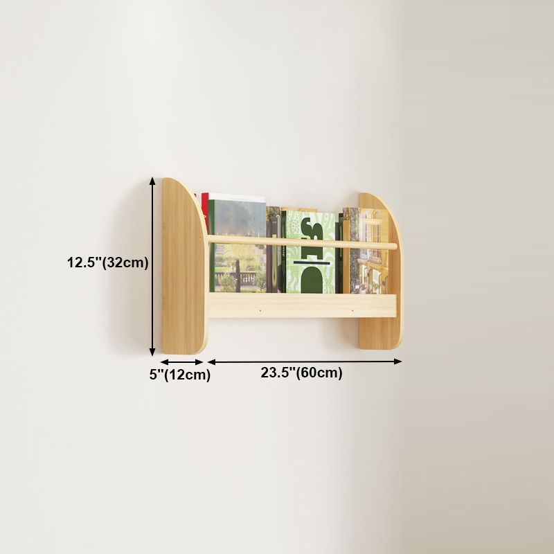 Wood Floating Bookcase Contemporary Style Wall Mounted Book Shelf Clearhalo 'Bookcases' 'furn' 'furn_bookcases' 'Furniture' 'furniture_bookcases' 'kitchen' 'kitchen_bookcases' 'Living Room Furniture' 'Office Furniture' 1200x1200_e09f2b59-88c2-4cd5-b800-30f9c3bfd702
