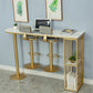 Modern Style Stone Bar Table Set 1/2/3 Pcs Specialty Bar Set for Indoor Clearhalo 'Bar Furniture' 'furn' 'furn_home_bar_bar_sets' 'Furniture' 'Home Bars & Bar Sets' 'home_bar_bar_sets' 'Kitchen & Dining Furniture' 1200x1200_e09f3a19-bc11-457e-921b-6bfb3167ff8e