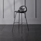 Living Room Matte Finish Leather Stool Scandinavian Footrest Barstool Clearhalo 'Bar Furniture' 'Bar Stools' 'bar_stools' 'furn' 'furn_bar_stools' 'Furniture' 'furniture_bar_stools' 'Kitchen & Dining Furniture' 1200x1200_e09ff2ef-3961-4ea1-b6d0-ec253bd580a3
