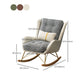 Modern Upholstered Rocker Chair Metal Frame Dirt Resistant Rocker Chair Clearhalo 'Chairs & Seating' 'furn' 'furn_rocking_chairs' 'Furniture' 'Living Room Furniture' 'Rocking Chairs' 'rocking_chairs' 1200x1200_e0a0a5b8-7b3e-42a8-b80d-3fd1c8adf461