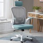 High / Mid Back Bureau stoel Gray Mesh Desk -stoel met wielen