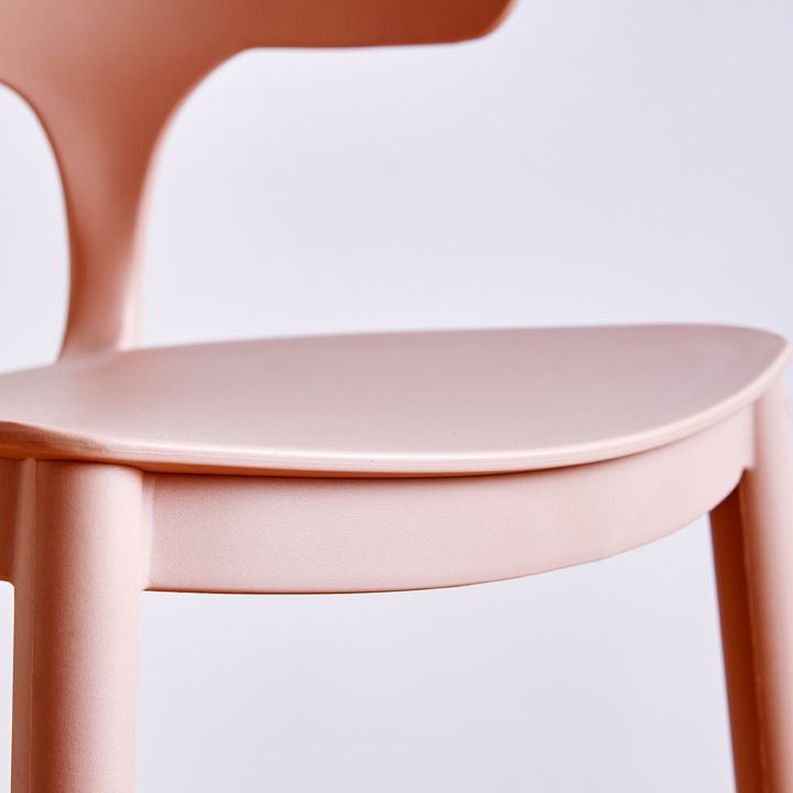 Plastic Contemporary Kitchen Dining Room Arm Stool Low Back Bar Stool Clearhalo 'Bar Furniture' 'Bar Stools' 'bar_stools' 'Furniture' 'furniture_bar_stools' 'Kitchen & Dining Furniture' 1200x1200_e0a8fd40-f961-449f-b4d0-45af099dd318