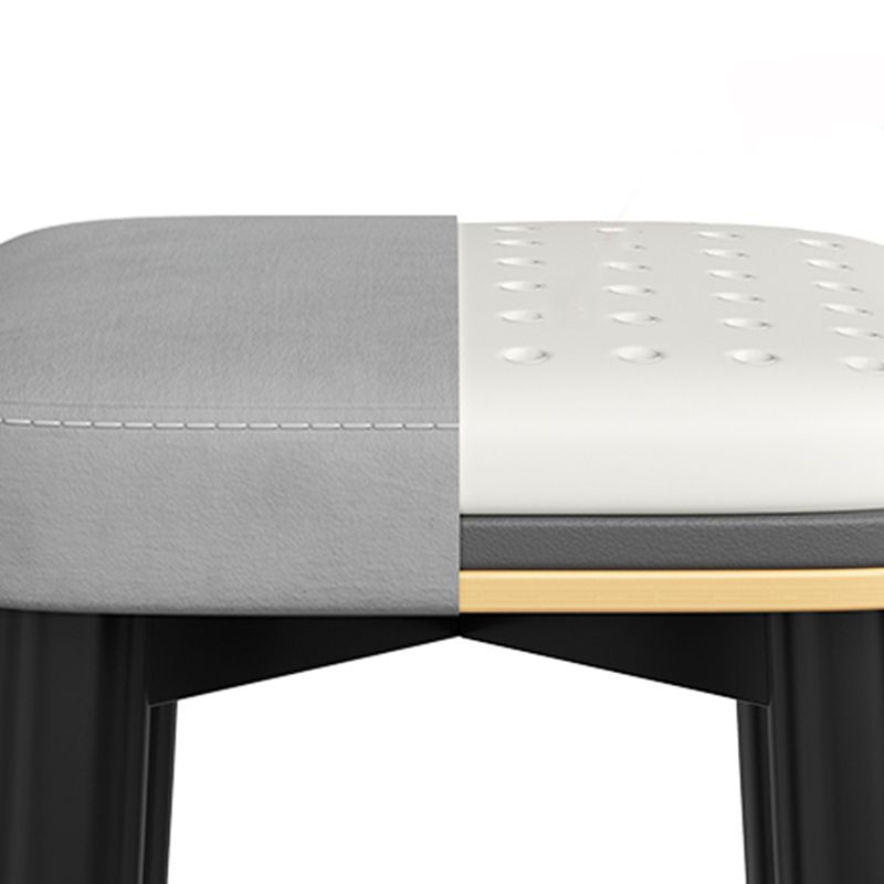 Glam Square Indoor Ottoman Faux Leather Whole Colored Cube Water Resistant Ottoman Clearhalo 'furn' 'furn_ottomans_poufs' 'Furniture' 'Living Room Furniture' 'Ottomans & Poufs' 'ottomans_poufs' 1200x1200_e0ab80b2-2a8d-4173-b1c6-d38509b459d5