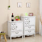 12" D Traditional Wooden Combo Dresser Bedroom Storage Chest Dresser with Drawers and Door Clearhalo 'Bedroom Furniture' 'Dressers & Chests' 'dressers_chests' 'furn' 'furn_dressers_chests' 'Furniture' 1200x1200_e0ad2c56-660f-49f9-a290-d25d66e5c7ae