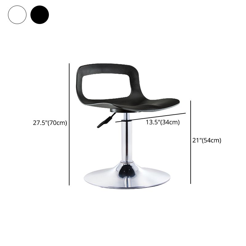 Contemporary Liftable Bar Stool Metal Bar Stool for Restaurant Clearhalo 'Bar Furniture' 'Bar Stools' 'bar_stools' 'furn' 'furn_bar_stools' 'Furniture' 'furniture_bar_stools' 'Kitchen & Dining Furniture' 1200x1200_e0af8091-40e0-482b-b2f3-bc9b3bbe9927