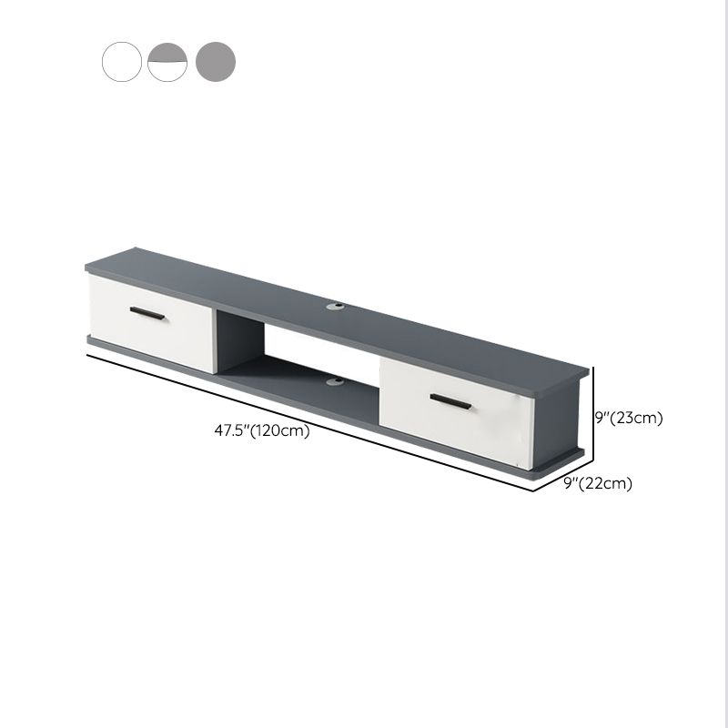 Contemporary Media Console Wooden TV Stand Console with Doors Clearhalo 'furn' 'furn_tv_stands_entertainment_centers' 'Furniture' 'Living Room Furniture' 'TV Stands & Entertainment Centers' 'TV Stands & Media Storage Furniture' 'tv_stands_entertainment_centers' 1200x1200_e0afae4a-8f31-4f59-82db-5940d54b10ec