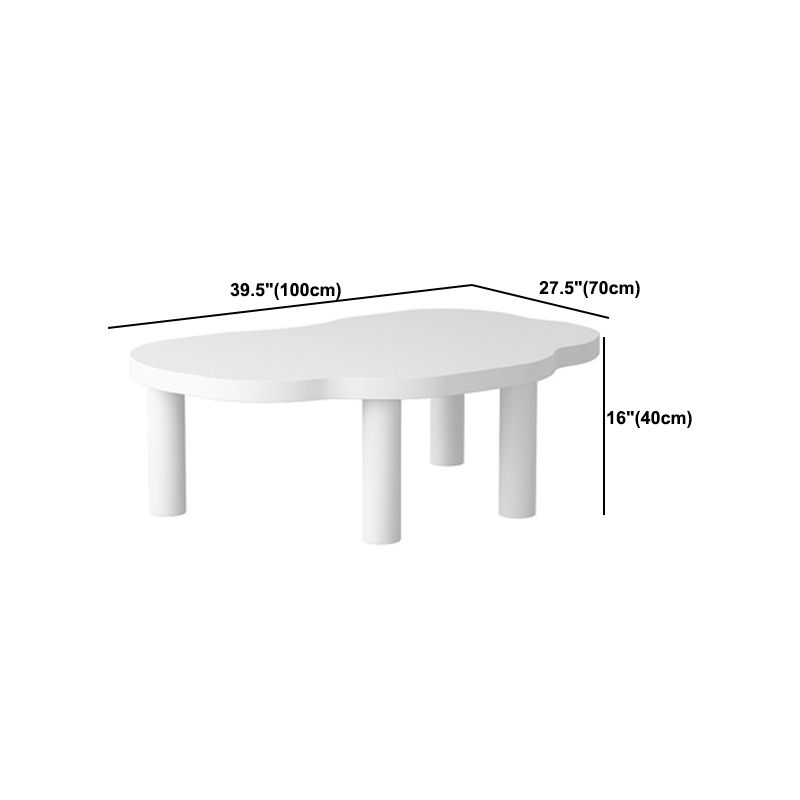 White Coffee Table Nordic Style Coffee Table for Living Room