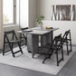 Mid-Century Modern Dining Room Table Pedestal Dining Table for Home Kitchen Dinner Clearhalo ' dining_table' 'Dining Tables & Seating' 'Dining Tables' 'furn' 'furn_dining_table' 'Furniture' 'furniture_dining_table' 'Kitchen & Dining Furniture' 'kitchen&dining_furn' 'kitchen' 'kitchen_dining_table' 1200x1200_e0b7ff45-fd51-4bfd-b293-ae5a32963299