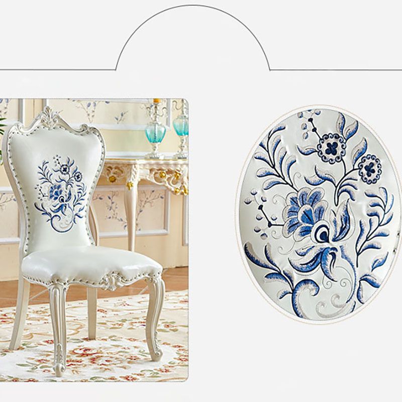 Victorian Style Dining Side Chairs Dining Armless Side Chair for Home Use Clearhalo ' kitchen&dining_furn' 'Dining Chairs' 'Dining Tables & Seating' 'dining_chair' 'furn' 'furn_dining_chair' 'Furniture' 'furniture_dining_chair' 'Kitchen & Dining Furniture' 'kitchen' 1200x1200_e0b84318-3a20-4a22-a7c8-2b5f05e92dcb