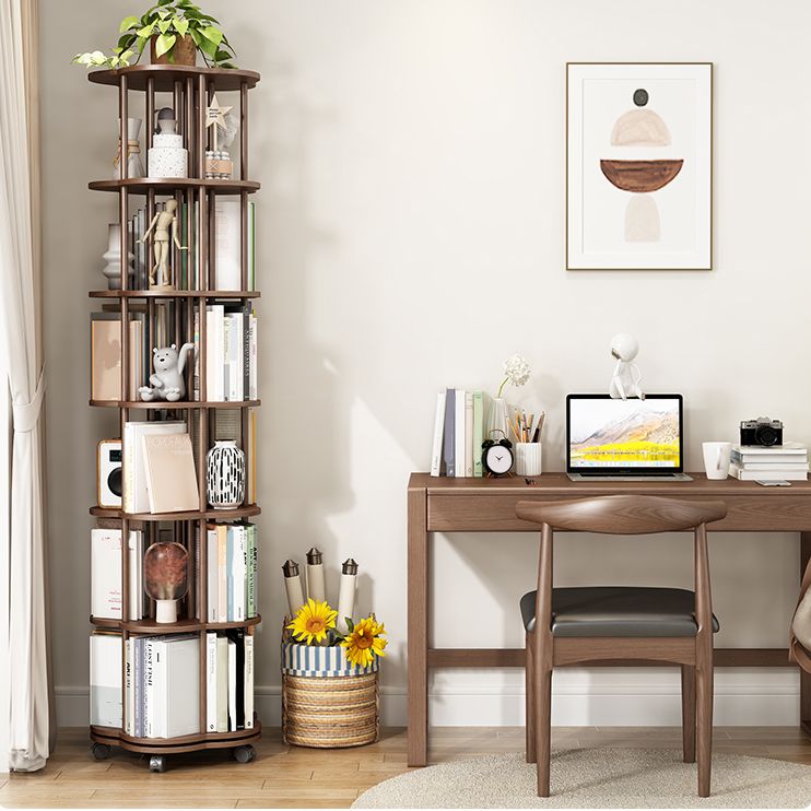 Scandinavian Style Bookshelf Open Back Bookcase for Home and Office Study Room Clearhalo 'Bookcases' 'furn' 'furn_bookcases' 'Furniture' 'furniture_bookcases' 'kitchen' 'kitchen_bookcases' 'Living Room Furniture' 'Office Furniture' 1200x1200_e0b8552d-61a3-4e91-b54c-bc26b7b4bb40