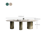 Simplicity Fixed Dining Room Table Sintered Stone Home Fixed Desk Clearhalo 'Dining Tables & Seating' 'Dining Tables' 'dining_table' 'furn' 'furn_dining_table' 'Furniture' 'Kitchen & Dining Furniture' 1200x1200_e0b954a2-9e82-4b43-8a6b-3a92414c09a0
